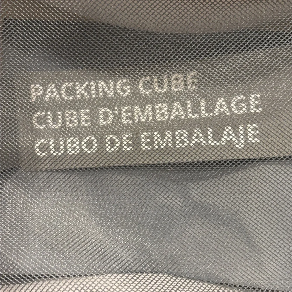 NWT Gray Packing Cube